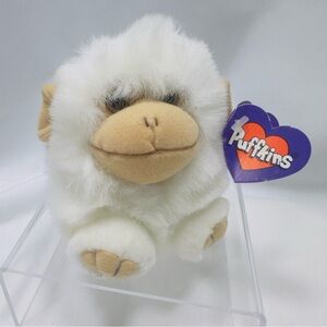Swibco Puffkins Plush Toy Vintage #6621 Trixie DOB 6-20-97 Tags Monkey